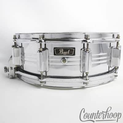*Pearl Jupiter 14x5"4814 COB Brass Snare Drum Vintage 70s Japan Parallel 10-Lug* image 1