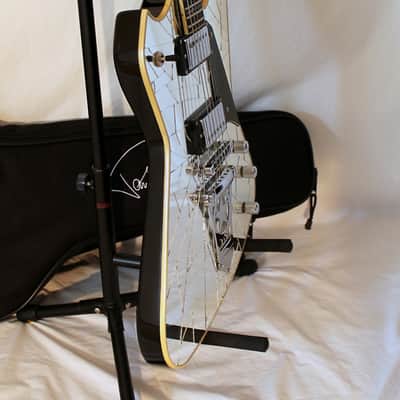 Washburn PS1800 Paul Stanley Cracked Mirror Unplayed | Reverb