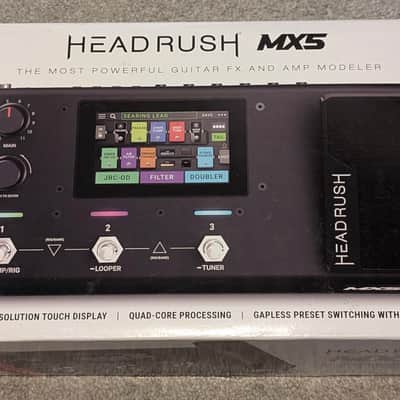 Headrush MX5 Amp Modeling Guitar Effect Processor 2021 - Black image 3