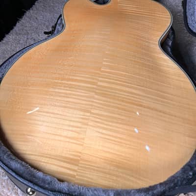 D'Angelico Excel EXL-1 Hollow Body Archtop with Rosewood Fretboard 2010s - Natural-Tint image 18