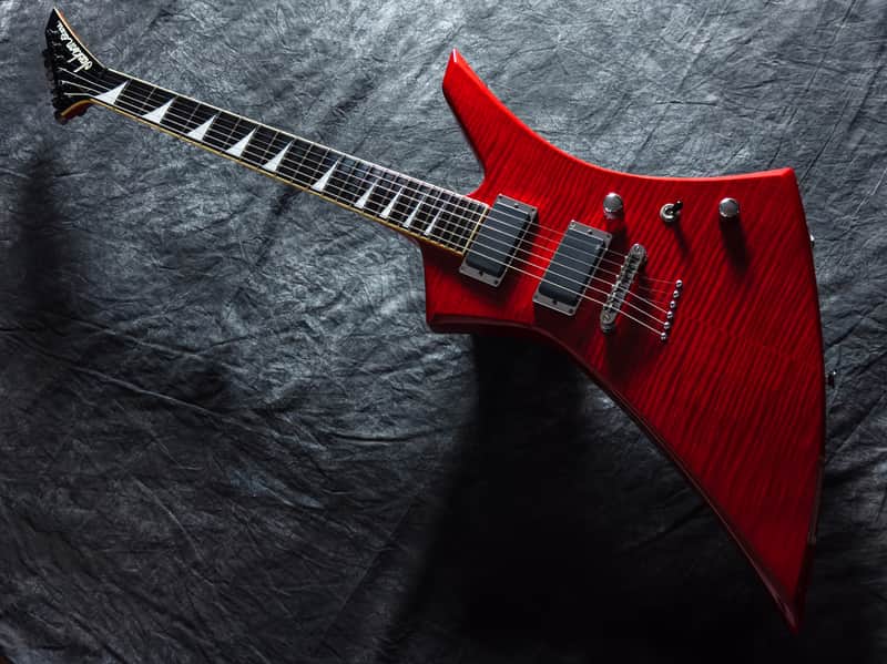 Jackson Stars KE-TN02/EMG Kelly - Transparent Red - VERU GOOD