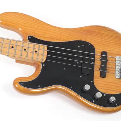 1978 Fender Precision Bass Natural Left Handed ~ Vintage Lefty Players Bass image 5