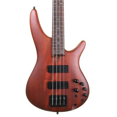 Ibanez SR500e Electric Bass Guitar, Mahogany Brown image 2