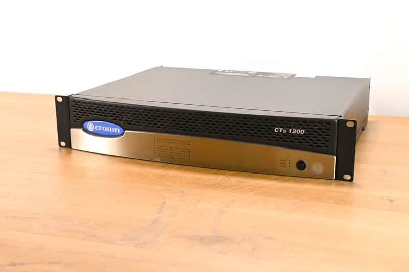 Crown CTs 1200 Two-Channel 600W Power Amplifier CG01Y1M image 1