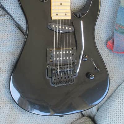 Yamaha RGZ-211M Black Superstrat W/Case RGX-211M | Reverb