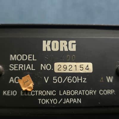 Korg SD-400 Vintage Analog Signal Delay / Echo Rack Unit image 7