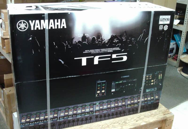 Yamaha TF5 48 Input Digital Mixing Console - Grey / Black image 1