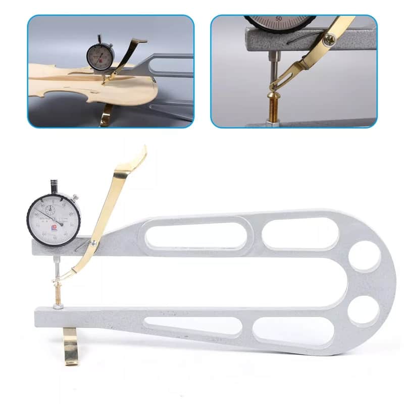 Violin Making Dial Indicator Tool - Precision Violin Thickness Gauge for Luthiers image 1