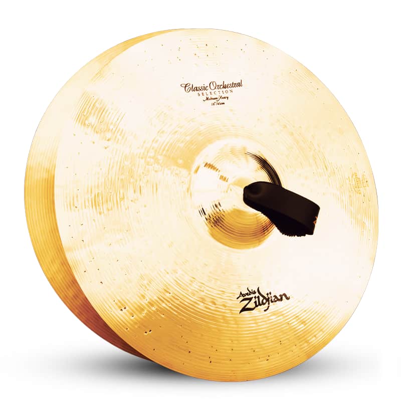 Zildjian 18" A Series Classic Orchestral Selection Medium Heavy Cymbals (Pair) image 1