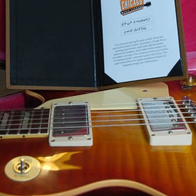 Used Gibson Custom Shop Les Paul 1959 Reissue CME Spec - Cherry Tea Burst w/OHSC image 16