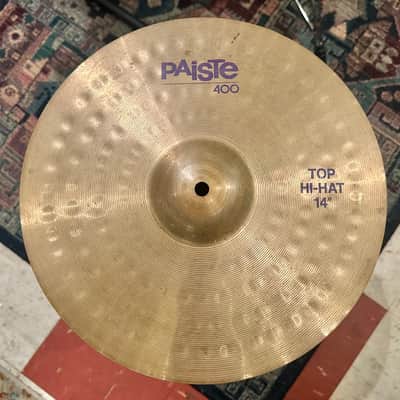 Paiste 14" 400 Hi-Hat Cymbals (Pair) 1986 - 1992 - Traditional image 1