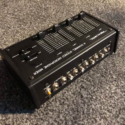 vintage compact mixer - Realistic 4 Channel Microphone Mixer image 3