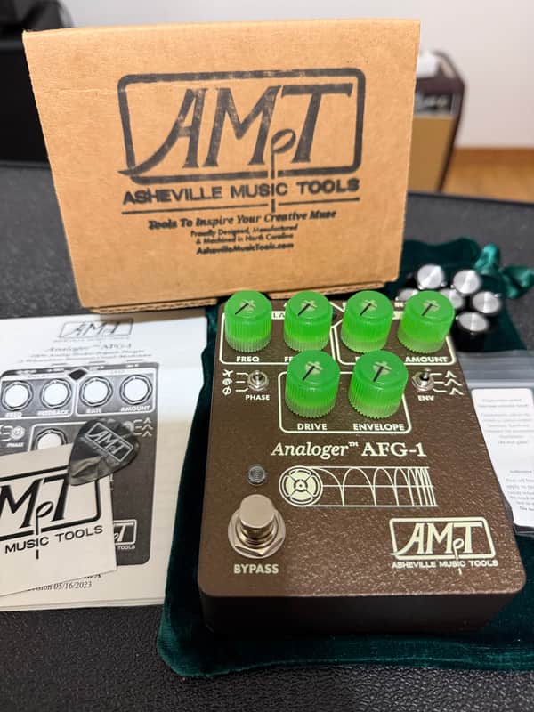 Asheville Music Tools AFG-1 Dynamic Flanger 2023 - Present - Whetstone Rock Bronze