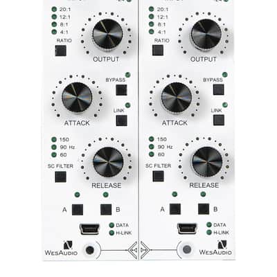 WesAudio _MIMAS Gemini | 500 Series FET Compressor | Stereo Pair image 2