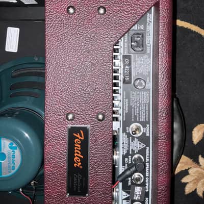 Fender '65 Princeton Reverb Reissue "Bordeaux Reserve" FSR Limited Edition 12-Watt 1x12" Guitar Combo 2010s - Wine Red / Wheat image 8