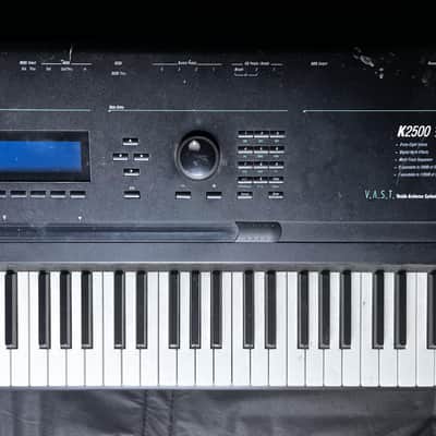 Kurzweil K2500X 88-Key Digital Workstation Synthesizer 1990s - Black image 2