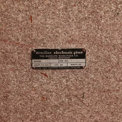 Wurlitzer 112 64-Key Electric Piano image 16