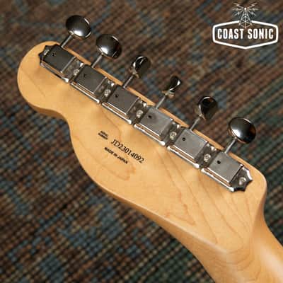 2023 Fender FSR Hybrid II Telecaster Daphne Blue w/ Matching Headstock Made in Japan image 13