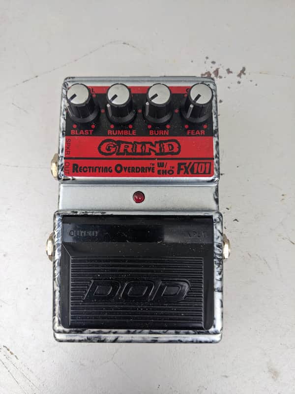 DOD FX101 Grind Rectifying Overdrive 1990s - Grey image 1