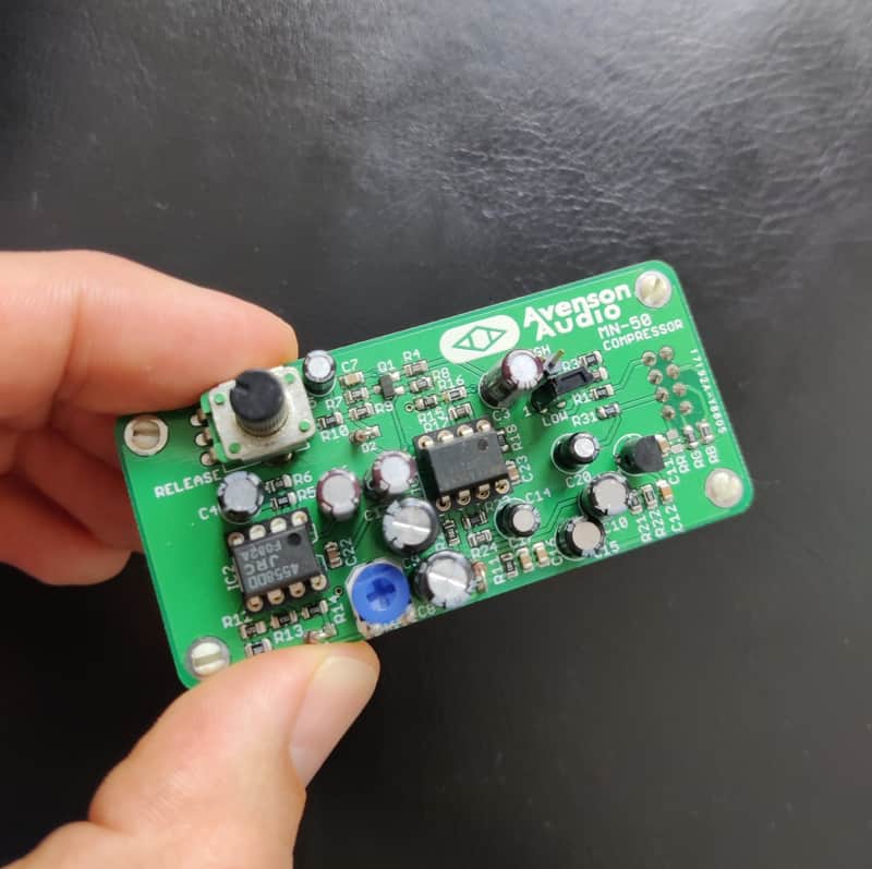 Avenson Audio MN-50 Smash Compressor 500 series DIYRE Colour Module image 1