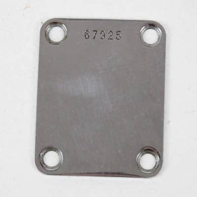1961 Fender Stratocaster/Telecaster/Jaguar/Jazzmaster/Precision Bass 4-Bolt Neck Plate PBass USA 1960s Pre-CBS image 1