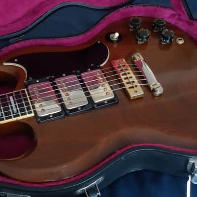 * * * Awesome 1973 Gibson SG Custom with case !!! * * * image 18