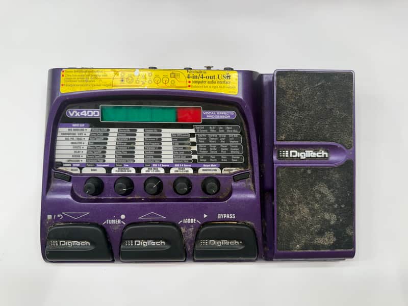 DigiTech Vx400 Vocal Effects Processor | Reverb