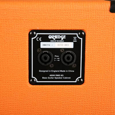 Orange OBC112 1x12 Bass Cabinet - Orange - 2nd Hand image 6