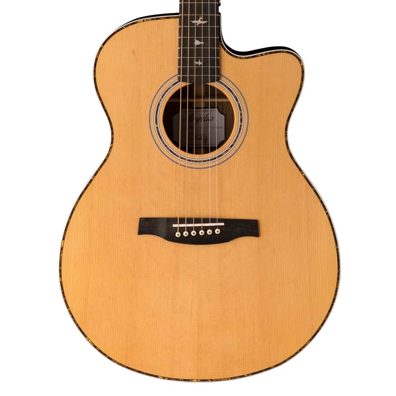 PRS SE A40E Angelus Cutaway Acoustic-Electric Guitar - Natural - Open Box image 1