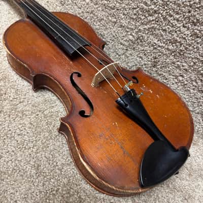 Unlabeled Viola Flame Maple 15" w/ Case & Bow image 3