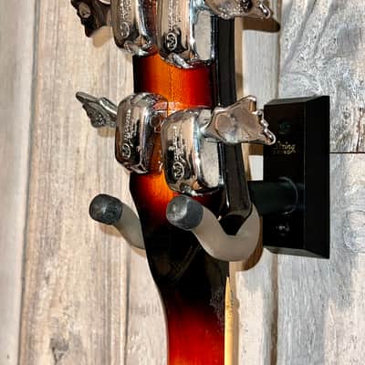 Rare  Mosrite V II Bass Mark Series,  Sunburst W/Matching Headstock, OHSC, Very Cool image 14