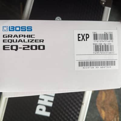Boss EQ-200 Equalizer 2019 - Present - Black image 3