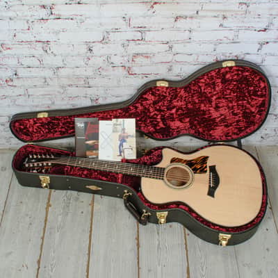 Taylor - (2025) 354ce - 12 String Acoustic-Electric Guitar -Sapele/Sitka - V-Class Bracing - Natural - w/ Hardshell Case - x05052 image 10