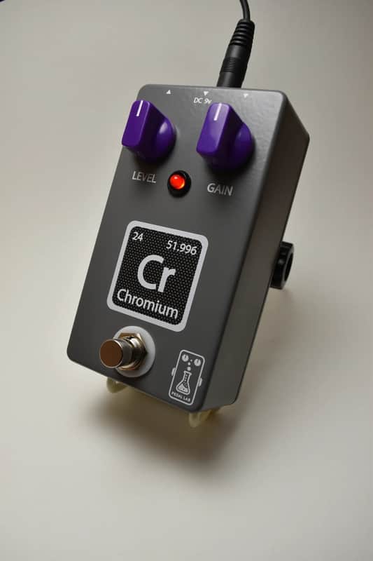 Loophole Pedals Chromium Boost 2024 - Purple Knobs image 1
