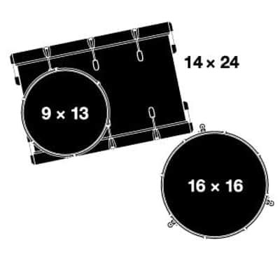 Gretsch Renown 3-Piece Maple Drum Shell Pack, Silver Oyster Pearl - RN2-R643-SOP Bild 2