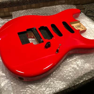 Warmoth Stratocaster  Bright Red image 1