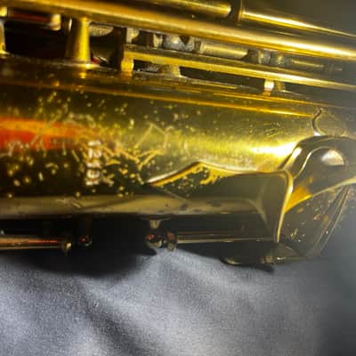 Rare Vintage Jouan & Guesdon Paris Alto Saxophone - Made in France - Project Horn with Case & Yamaha 4C image 11