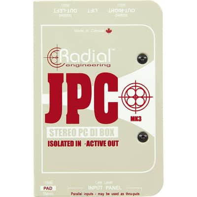 Radial JPC 2-channel Active Instrument Direct Box image 1