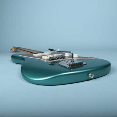 Fender American Professional Classic Jazzmaster Metallic Teal Electric Guitar image 13