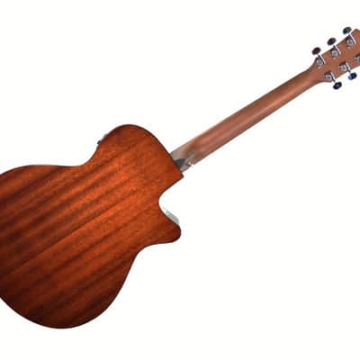 Ibanez AEG70L-TIH Left Handed Acoustic/Electric Guitar – Tiger Burst High Gloss 2024 - Tiger's Eye Burst image 5