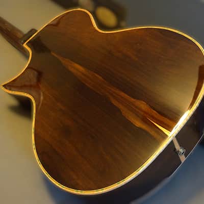 Hewett Brazilian Rosewood Grand Concert Cutaway – Handwritten Spec Sheet, Documented Build, Excellent Condition image 2