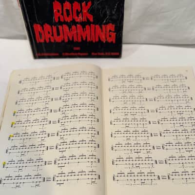 Monster Book of Rock Drumming & Rock And Roll Bible Of Coordination - Vintage Joel Rothman - Music Books image 9