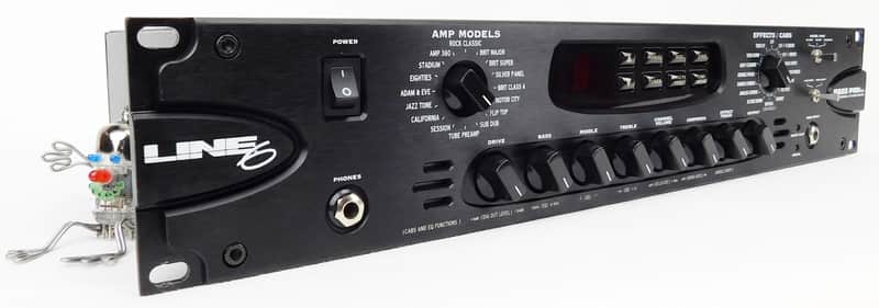 Line 6 BASS Pod PRO Preamp Amp Modeler Effects + Guter Zustand + 1,5J Garantie image 1