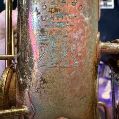Vintage Buescher True Tone Low Pitch Saxophone image 3