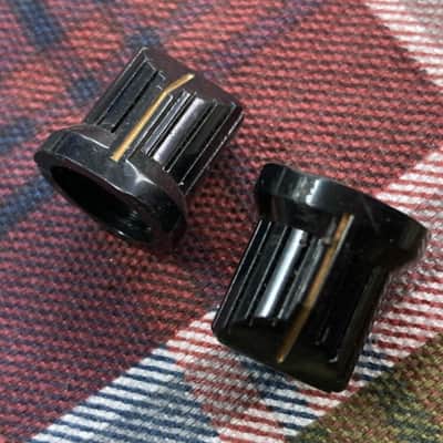 Two Vintage 1980s Effects Pedal Knobs - Guitar/Bass image 2