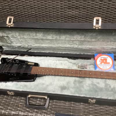 Hohner  Left hand Lefty Handed / G3 T Tremolo Headless Guitar Licensed by Steinberger - Black image 2