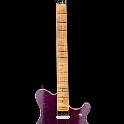 Used 1995 Ernie Ball Music Man Eddie Van Halen EVH Signature Floyd Translucent Purple with Case image 11
