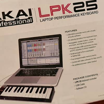 Akai Professional LPK25 25-Key USB MIDI Keyboard Controller w/ Original Box image 3