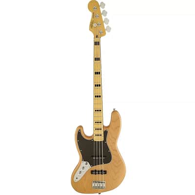 Squier Vintage Modified Jazz Bass 70s 最後 Squier Vintage Modified '70s Jazz Bass Natural – Chicago Music