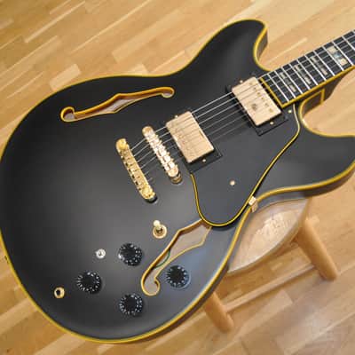 IBANEZ JSM20 BKL Black Low Gloss / John Scofield Signature / Artist Series / JSM20-BKL / PW25120382 image 1